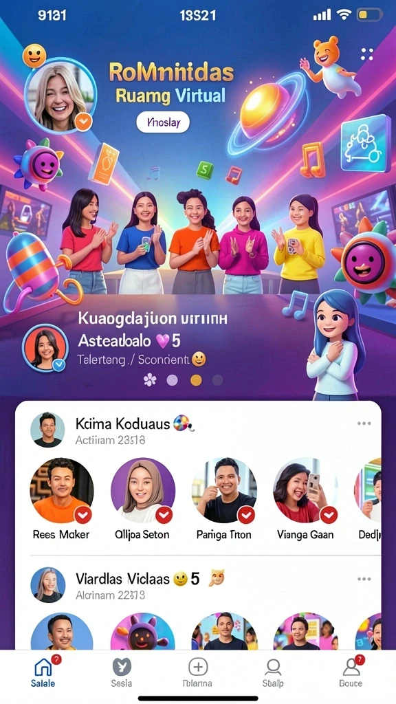Tampilan antarmuka yang menarik dan mudah digunakan.