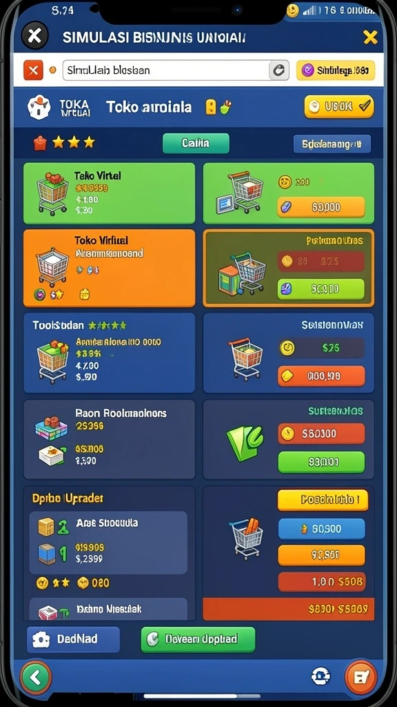 Mode permainan kompetitif yang seru.