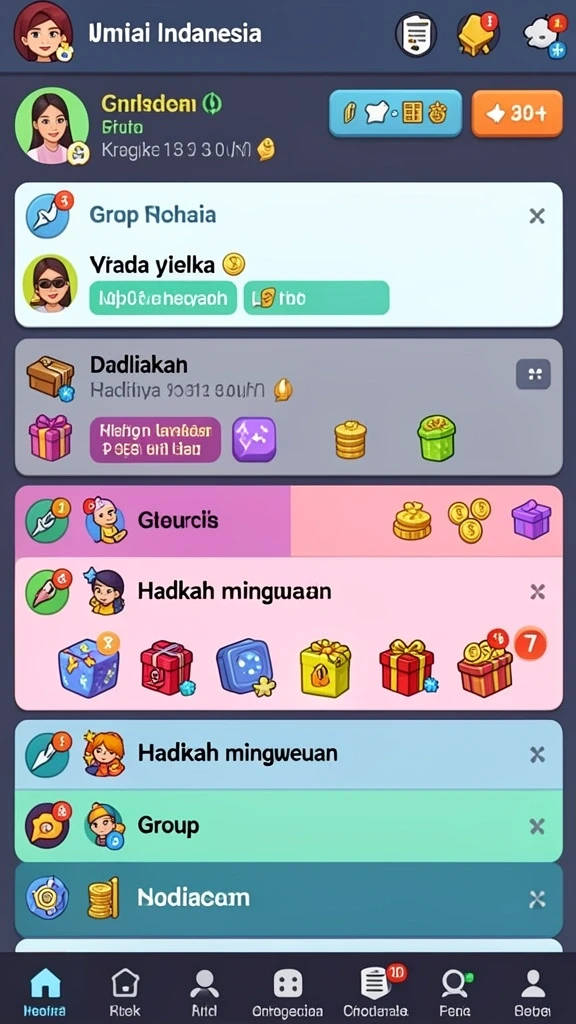 Tampilan antarmuka yang ramah pengguna.