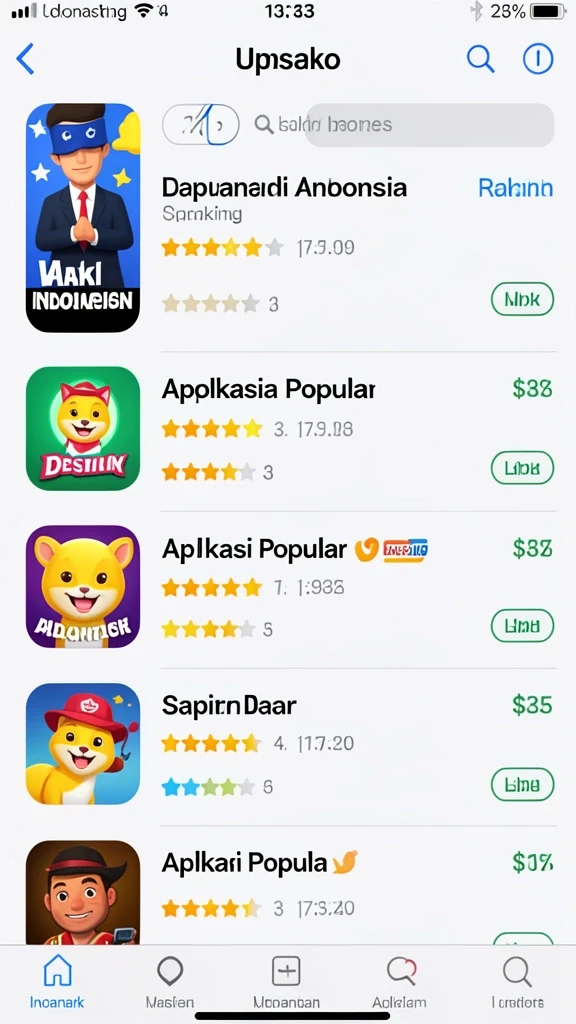 Mode permainan yang seru dan menantang.