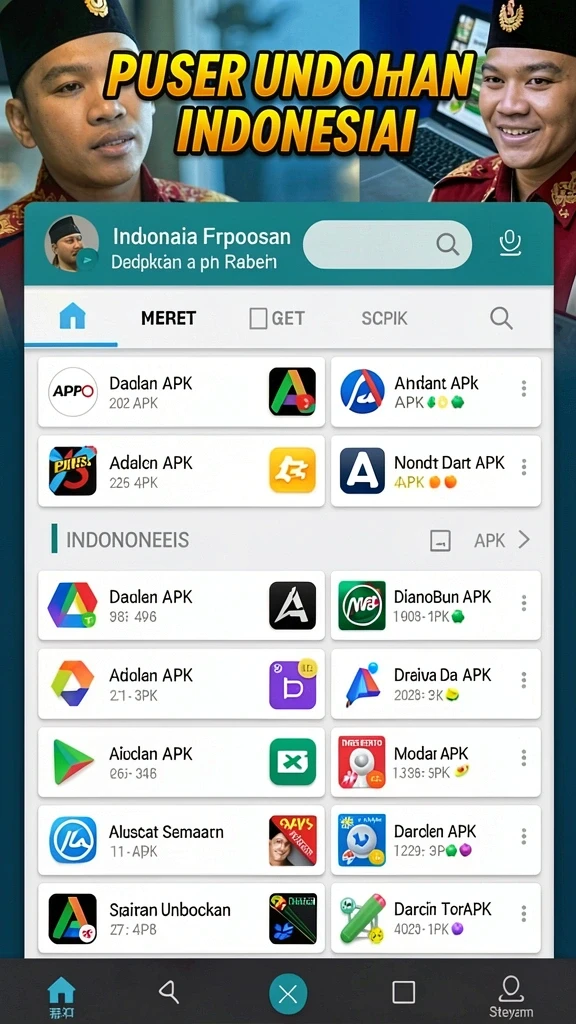 Antarmuka aplikasi yang menarik dan mudah dipahami.