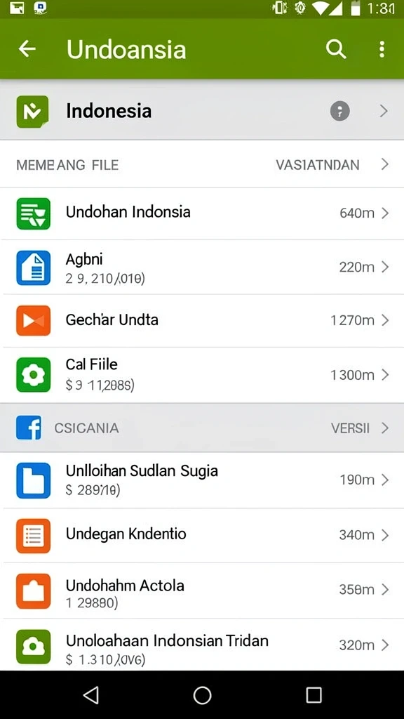 Screenshot tampilannya yang memukau dan penuh warna.