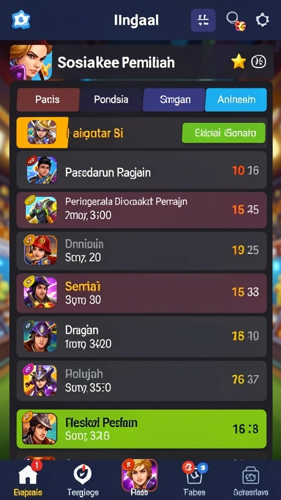 Fitur komunitas untuk interaksi pemain yang lebih baik.