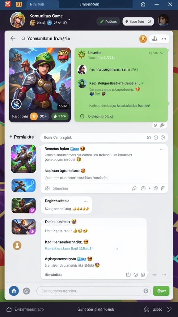 Tampilan awal yang menarik dari aplikasi BENTO123.