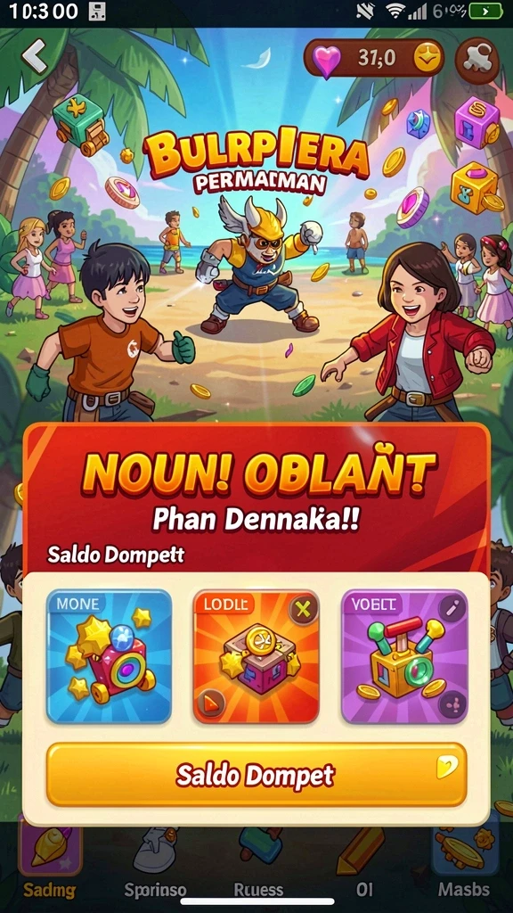 Fitur live draw yang interaktif dan mendebarkan.