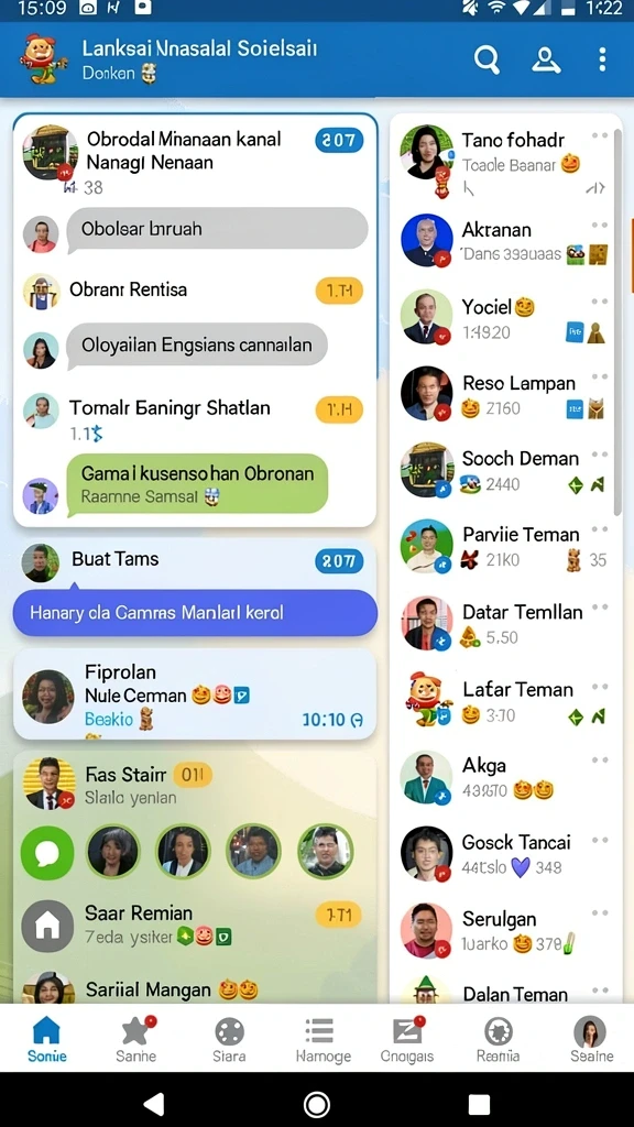 Mode multiplayer seru untuk bersaing dengan teman.