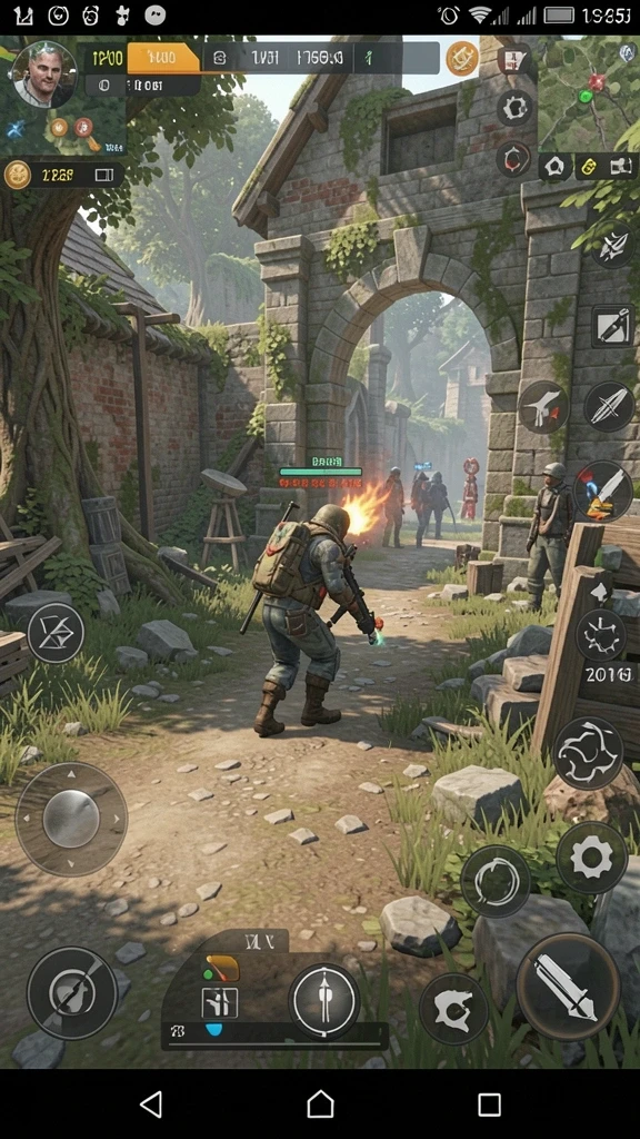 Screenshot dari tampilan awal permainan yang menarik.