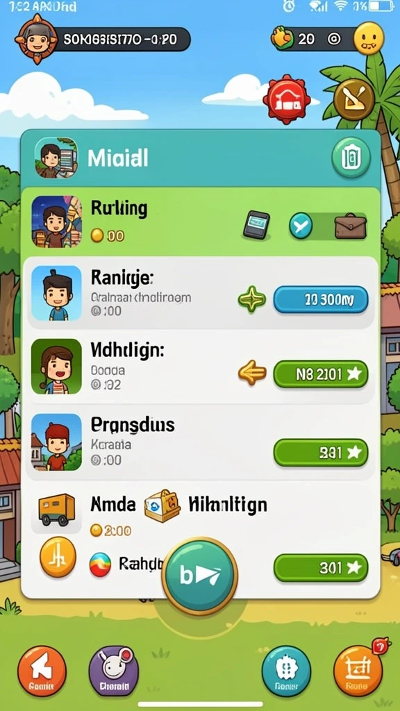 Momen mendebarkan saat menyelesaikan level sulit.