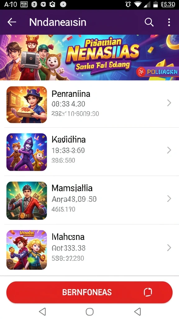 Tampilan antarmuka yang intuitif dan mudah digunakan.
