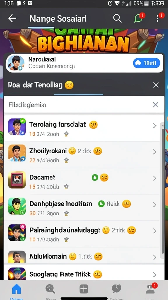 Berbagai tema permainan slot yang seru.