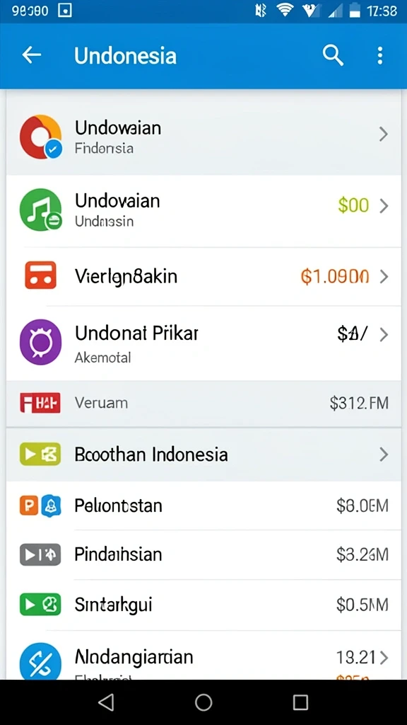 Level permainan yang menantang dan seru.