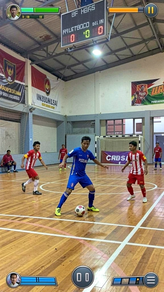 Grafis yang memukau saat bertarung.