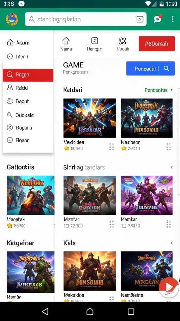Mode permainan kompetitif yang seru untuk dimainkan bersama teman.
