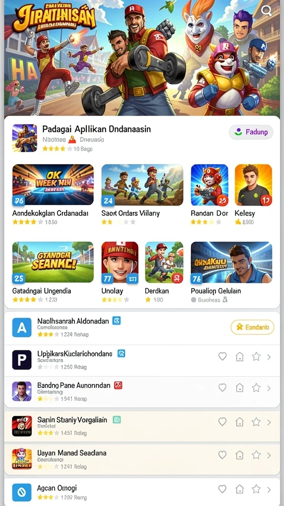 Mode permainan multiplayer yang menyenangkan dan kompetitif.