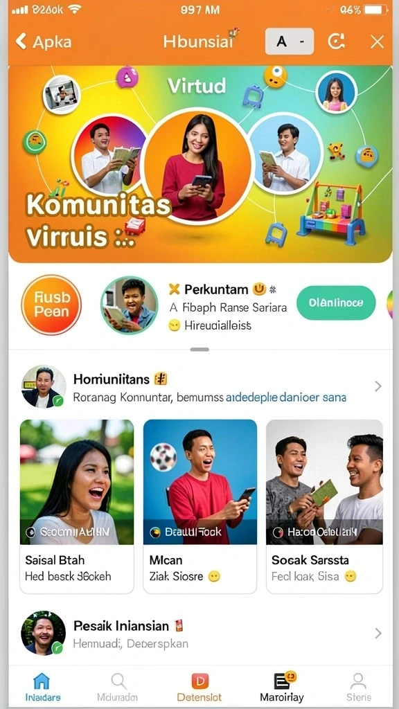 Komunitas aktif untuk berbagi pengalaman dan tips.