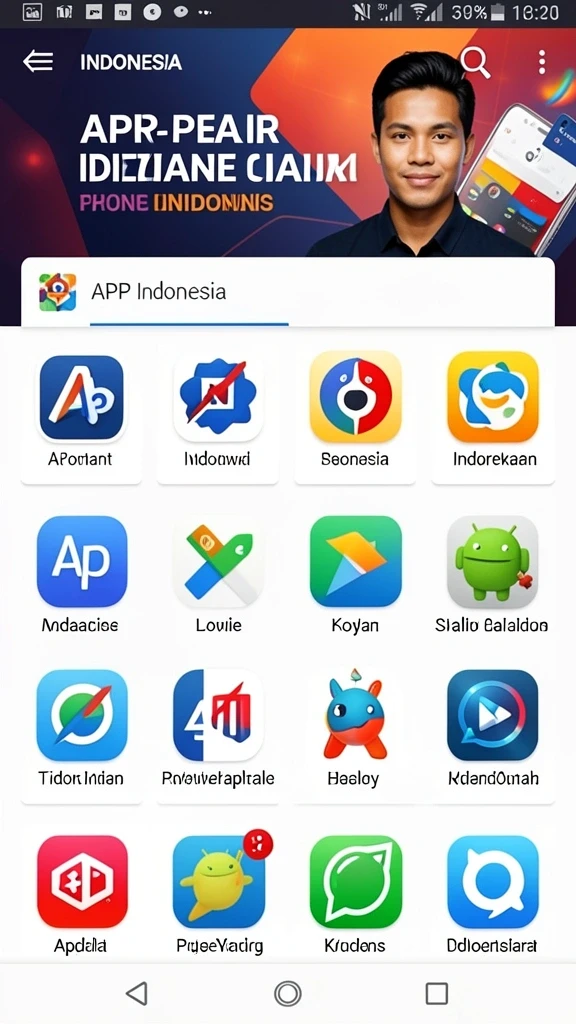 Tampilan antarmuka yang bersih dan menarik.