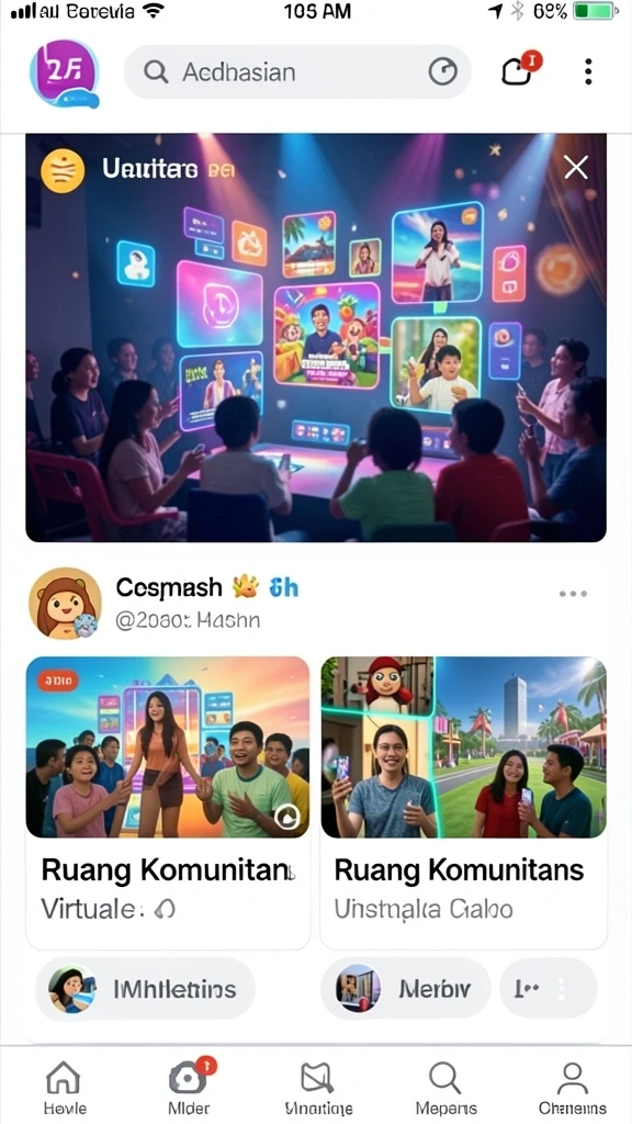 Tampilan antarmuka yang menarik dan mudah digunakan.