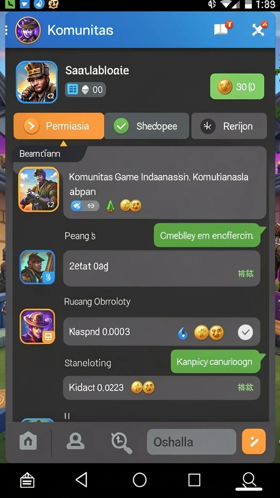 Sistem hadiah yang menguntungkan dan menyenangkan.
