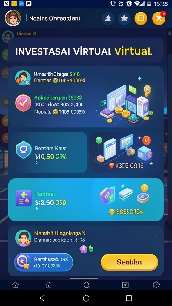 Tampilan antarmuka yang menarik dan mudah dipahami.