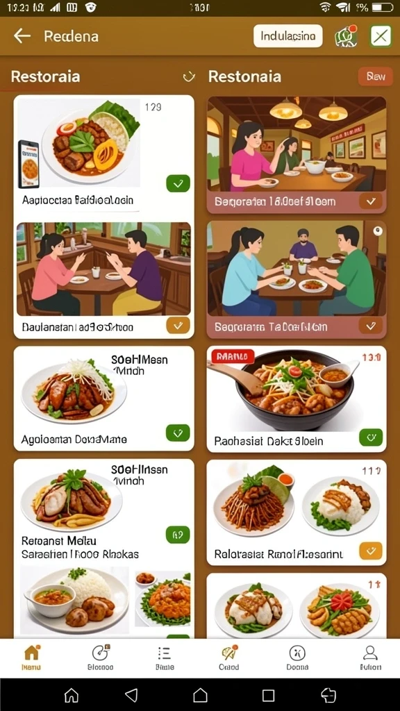 Tampilan antarmuka yang menarik dan mudah digunakan.