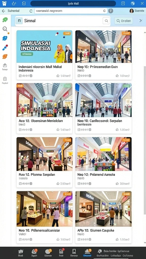 Tampilan antarmuka yang ramah pengguna.