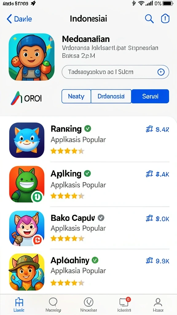 Serunya bersaing dengan teman-teman secara online.