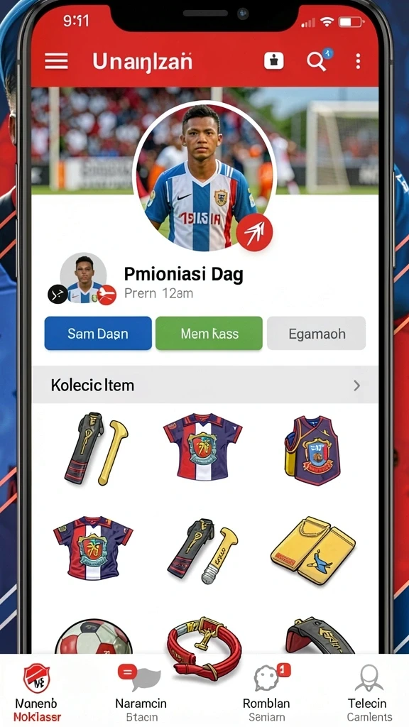 Fitur notifikasi untuk hasil taruhan terbaru.