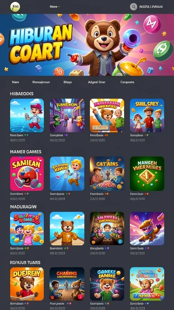 Screenshot menunjukkan aksi seru dalam permainan.