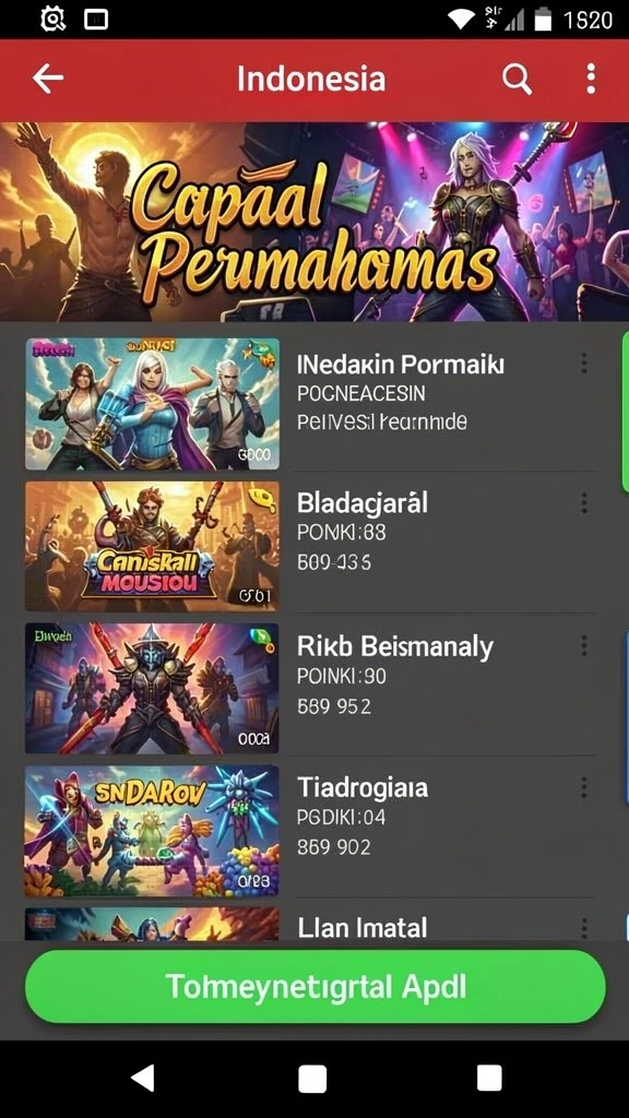 Kompetisi menarik dengan pemain lain.