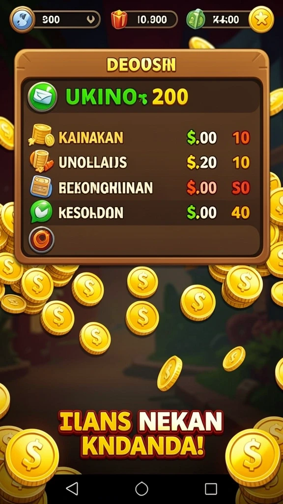 Beragam pilihan permainan slot dengan tema unik.