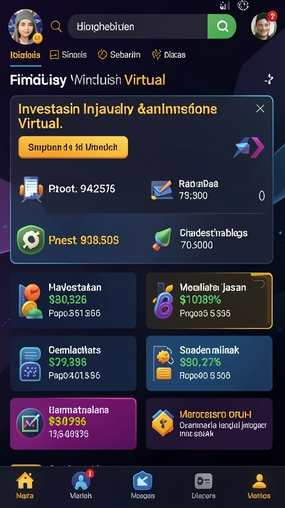 Tampilan antarmuka yang menarik dan mudah dinavigasi.